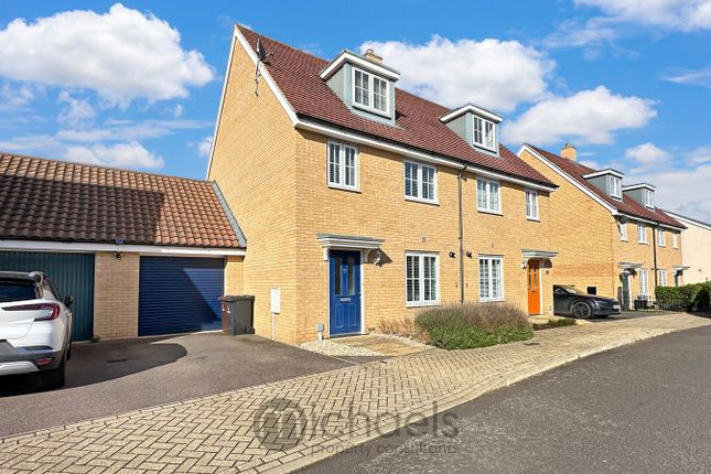 Thumbnail Semi-detached house for sale in Foundation Way, Colchester, Colchester