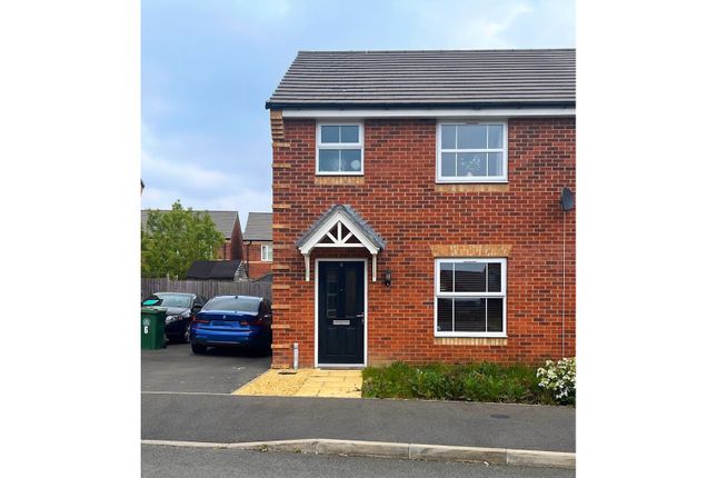 Thumbnail Semi-detached house for sale in Hurricane Way, Southam