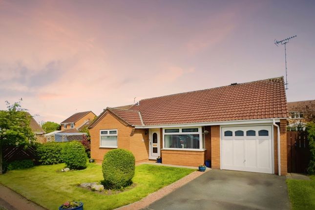 Thumbnail Bungalow for sale in Dunsdale Drive, Cramlington, Northumberland