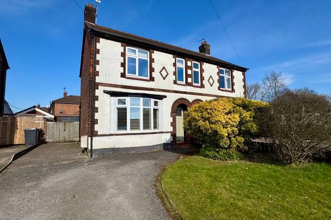 Thumbnail Semi-detached house to rent in Macclesfield Road, Holmes Chapel, Crewe