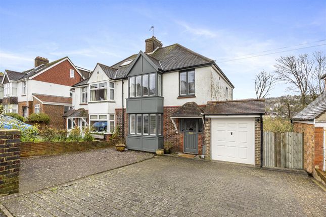 Semi-detached house for sale in Overhill Drive, Patcham, Brighton