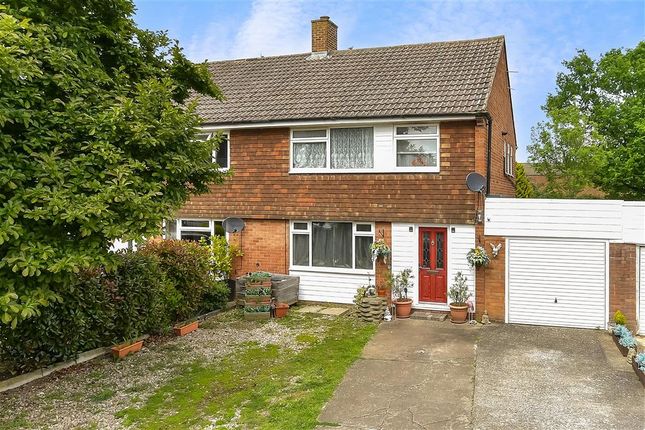 Semi-detached house for sale in Ribston Gardens, Paddock Wood, Tonbridge, Kent