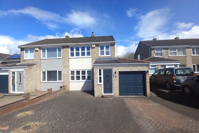 Semi-detached house for sale in Rosedale, Spennymoor, County Durham