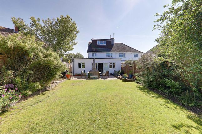Semi-detached house for sale in Bramber Road, Broadwater, Worthing