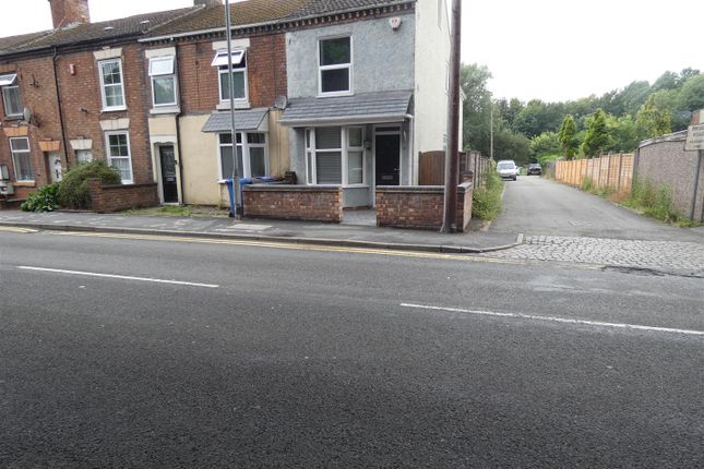 Thumbnail End terrace house to rent in Newton Road, Burton-On-Trent