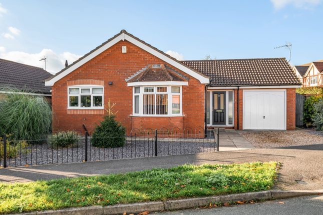 Thumbnail Detached bungalow for sale in Northumbria Road, Quarrington, Sleaford, Lincolnshire