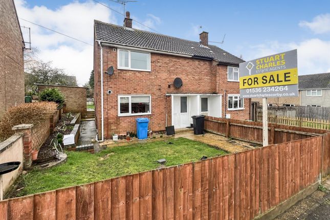 Thumbnail Semi-detached house for sale in Blake Road, Corby