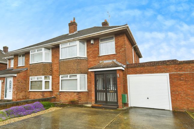 Thumbnail Semi-detached house for sale in Crawley Avenue, Swindon