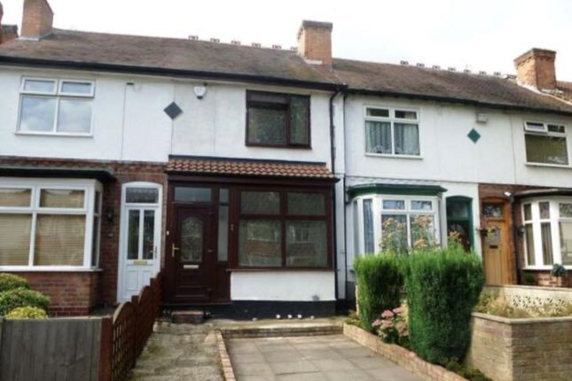 Thumbnail Terraced house for sale in 44 Milverton Road, Birmingham, West Midlands