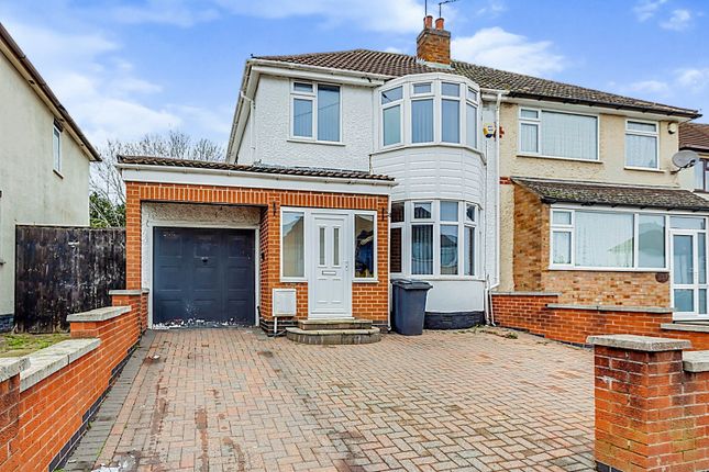 Thumbnail Semi-detached house for sale in Aylestone Drive, Aylestone, Leicester