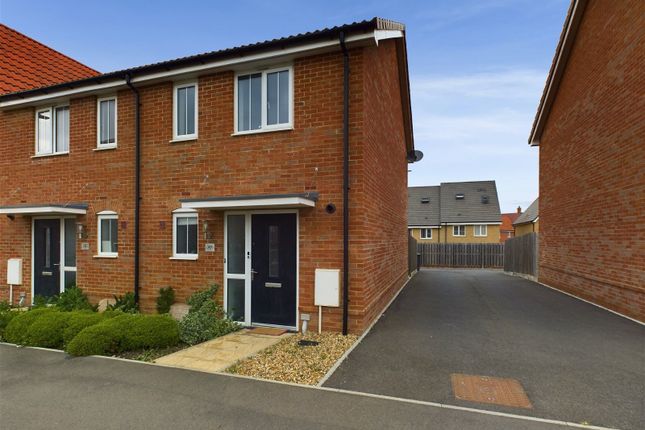 Thumbnail End terrace house for sale in Stowmarket, Suffolk