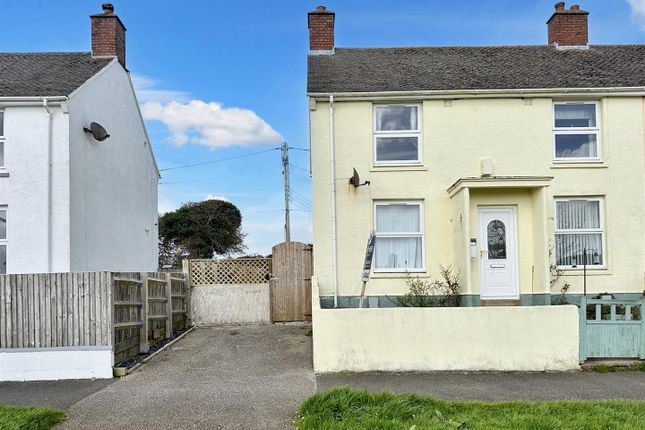 Semi-detached house for sale in Gibson Way, Porthleven, Helston