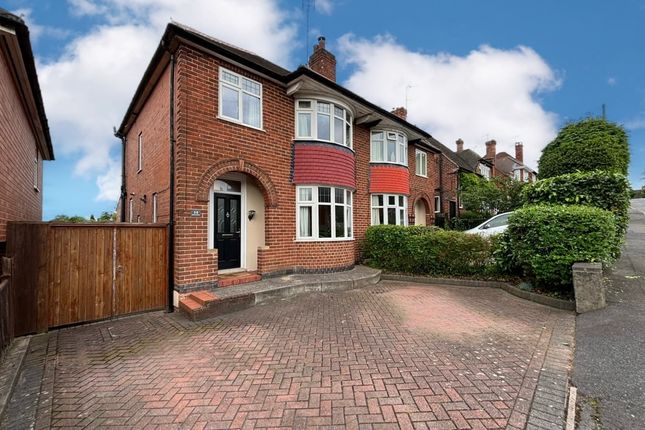 Thumbnail Semi-detached house for sale in Queens Drive, Littleover, Derby