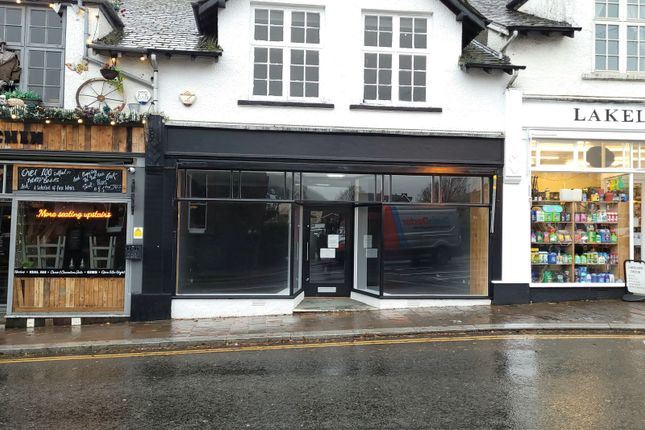 Retail premises to let in Bank Street, Keswick