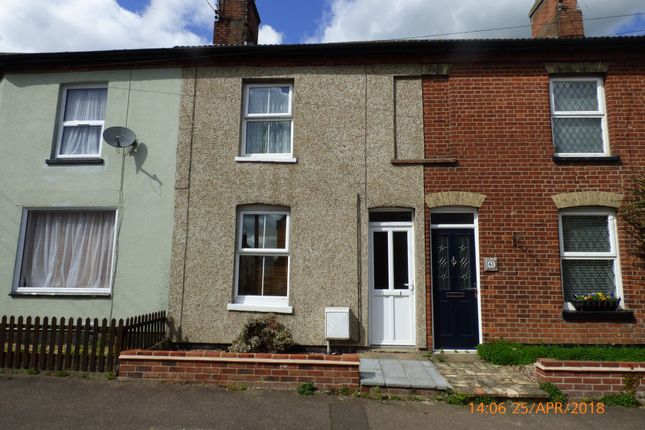 Thumbnail Terraced house to rent in Fair Close, Beccles