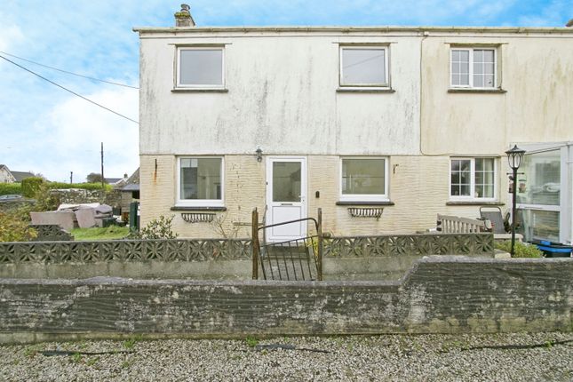 Semi-detached house for sale in St. Francis Road, St. Columb Road, St. Columb, Cornwall