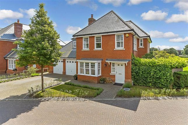 Thumbnail Detached house for sale in Eversley Park, Folkestone, Kent
