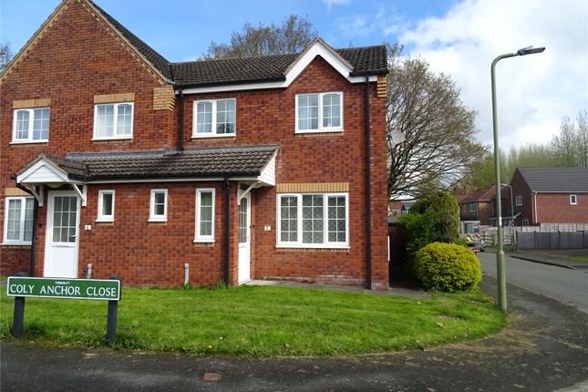 Thumbnail Semi-detached house for sale in Coly Anchor Close, Kinnerley, Oswestry, Shropshire