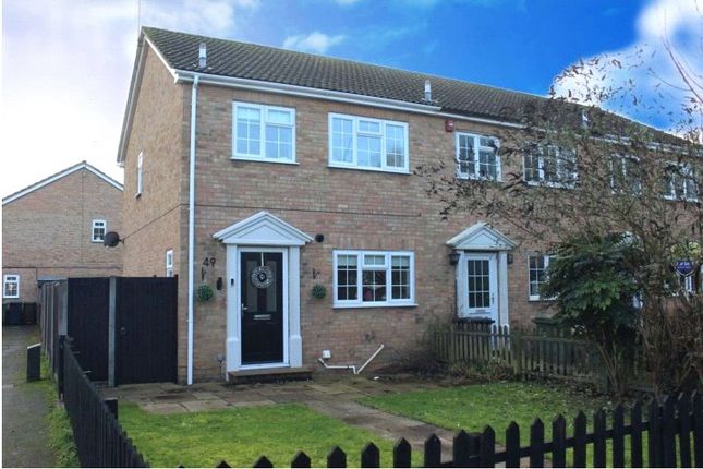 Thumbnail End terrace house for sale in Newton Way, Tongham, Surrey