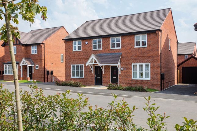 Semi-detached house for sale in "The Studland" at Pepper Lane, Standish, Wigan