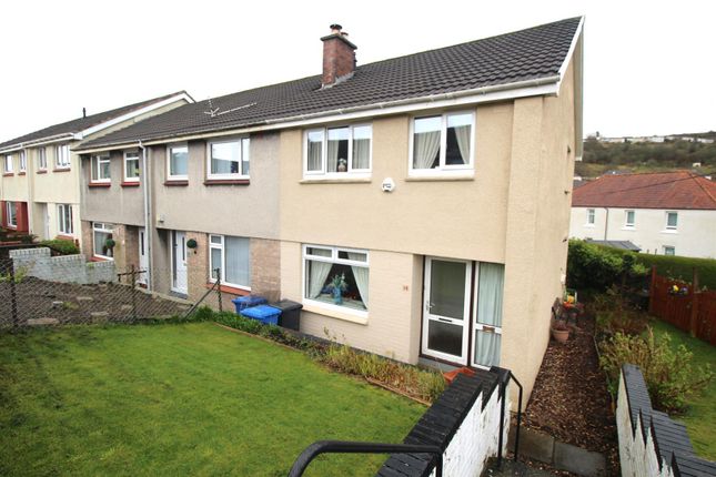 End terrace house for sale in Lewis Road, Greenock