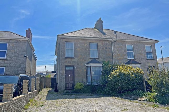 Thumbnail Semi-detached house for sale in 54 Dolcoath Road, Camborne, Cornwall