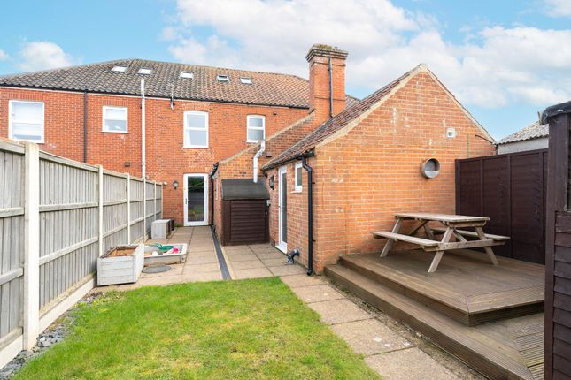 Terraced house for sale in Happisburgh Road, North Walsham