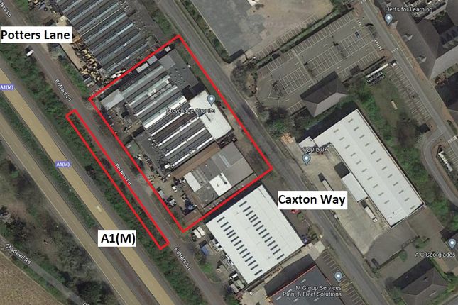 Thumbnail Warehouse for sale in Caxton Way, Stevenage