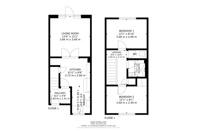 Terraced house for sale in Bute Road, Croydon