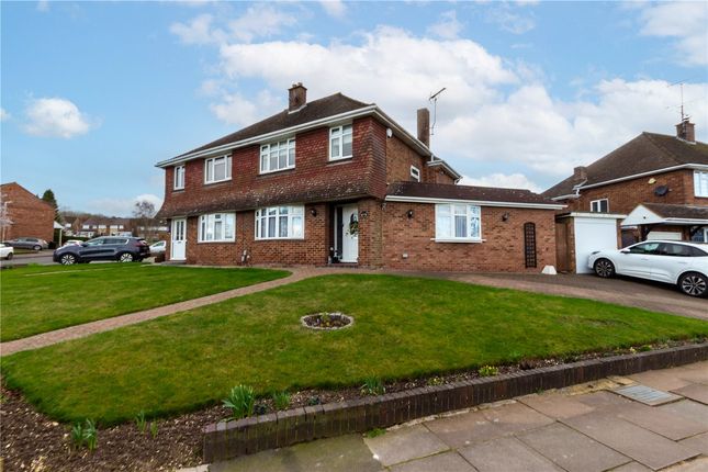 Thumbnail Semi-detached house for sale in Meadway, Dunstable, Bedfordshire
