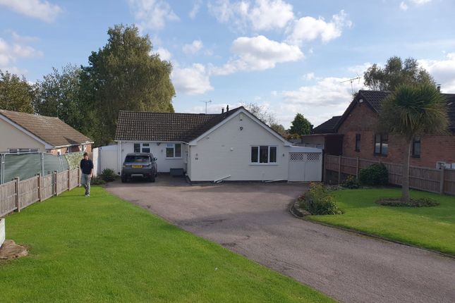 Detached bungalow for sale in Grey Close, Groby, Leicester