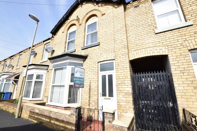 Thumbnail Terraced house to rent in Caledonia Street, Scarborough