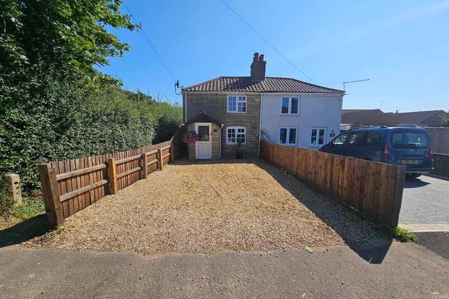 Thumbnail Semi-detached house for sale in Mill Road, Walpole Highway, Wisbech