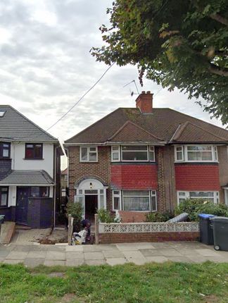 Thumbnail Semi-detached house to rent in Oakington Manor Drive, Wembley