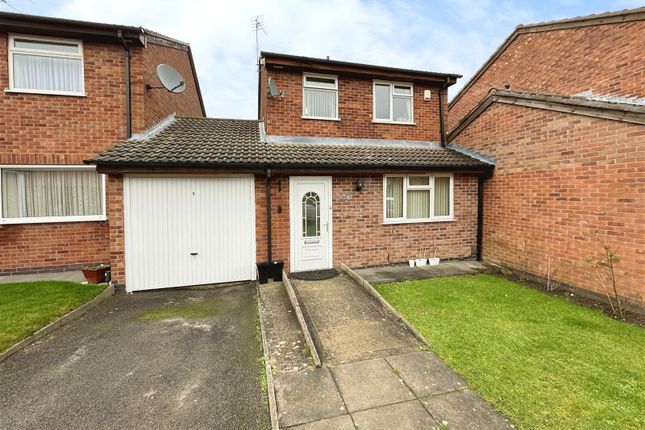 Link-detached house for sale in Sandhurst Close, Leicester