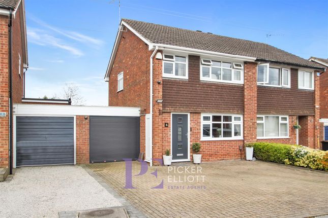 Semi-detached house for sale in Darwin Close, Hinckley