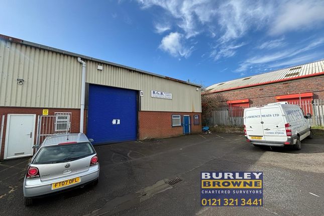 Light industrial to let in Units 5, Saddlers Court, Fryers Road, Bloxwich, Walsall
