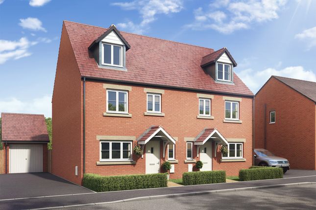 Thumbnail Semi-detached house for sale in "The Leicester" at Boughton Green Road, Northampton