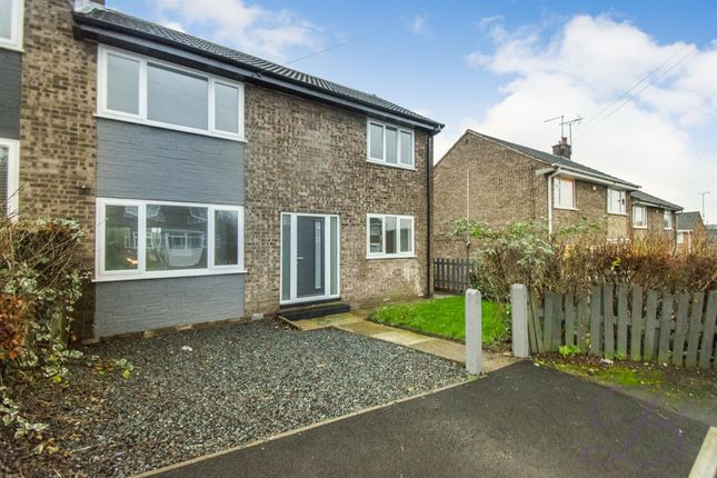 Thumbnail Semi-detached house for sale in Thickley Close, Shirebrook, Mansfield