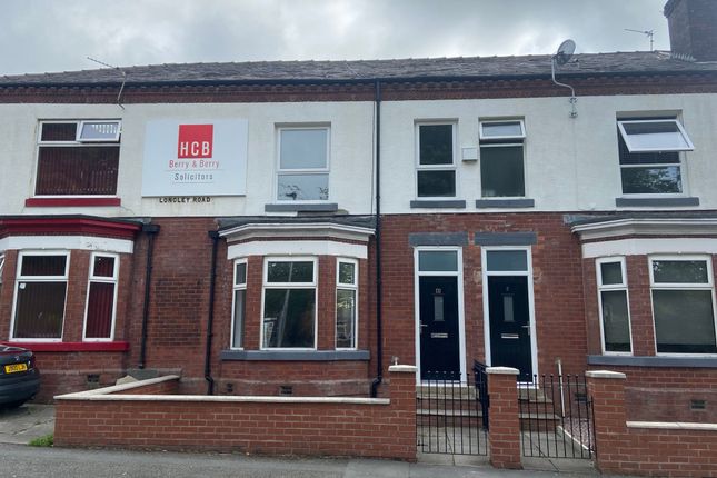 Thumbnail Terraced house to rent in Longley Road, Worsley
