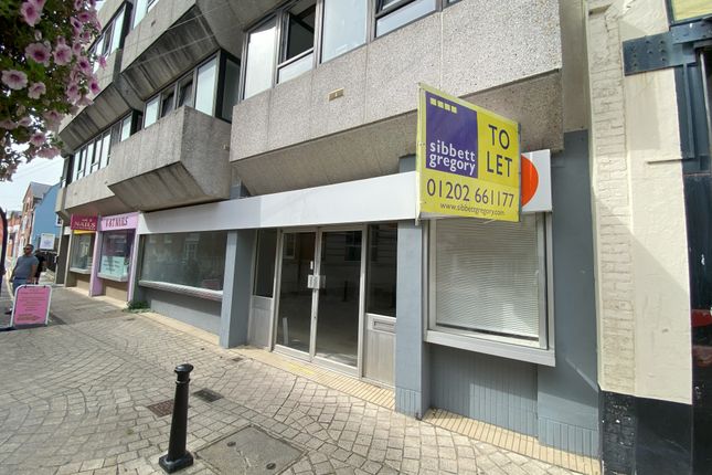 Retail premises to let in Hill Street, Poole