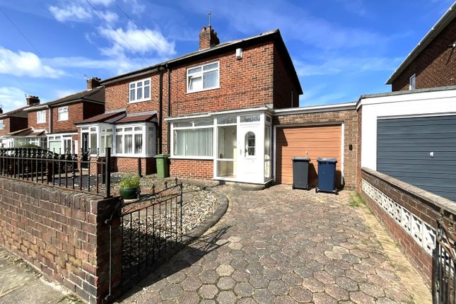 Thumbnail Semi-detached house for sale in Lambley Crescent, Hebburn, Tyne And Wear