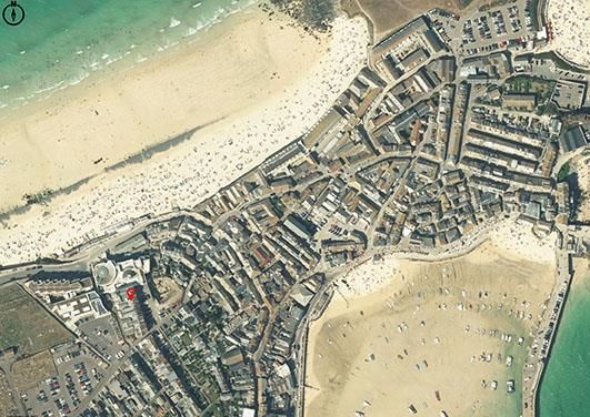 Thumbnail Flat for sale in Godrevy Terrace, St. Ives