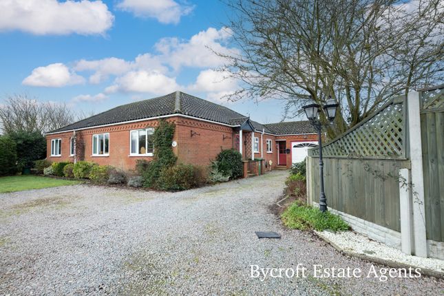 Thumbnail Detached bungalow for sale in Station Road, Potter Heigham, Great Yarmouth