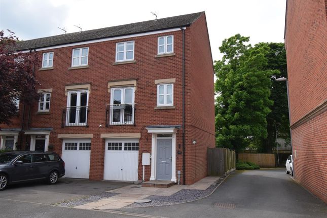 Thumbnail End terrace house for sale in Cheal Close, Shardlow, Derby