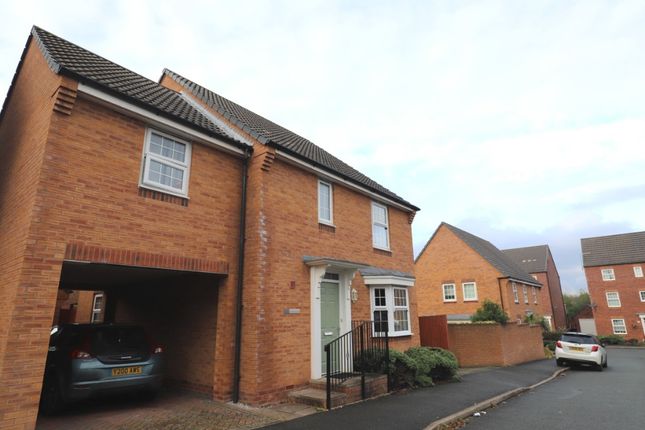 Thumbnail Detached house to rent in Snowgoose Way, Newcastle-Under-Lyme