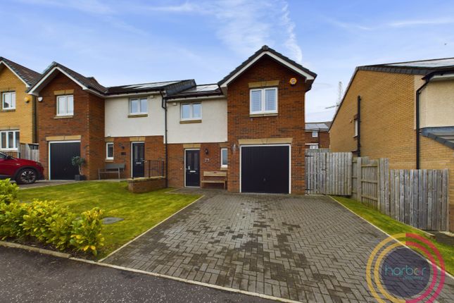 Thumbnail Semi-detached house for sale in Wellsgreen Court, Uddingston, Glasgow