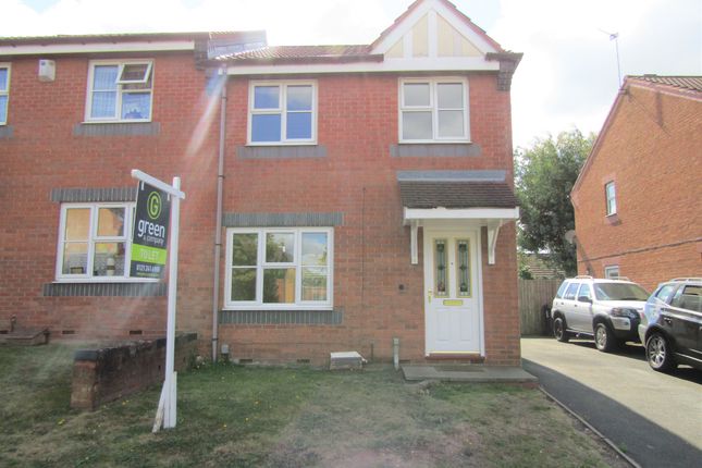 Thumbnail Semi-detached house to rent in Marshbrook Road, Pype Hayes, Birmingham