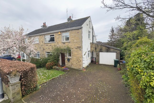 Thumbnail Semi-detached house for sale in Ashfield Road, Moorhead, Shipley, West Yorkshire