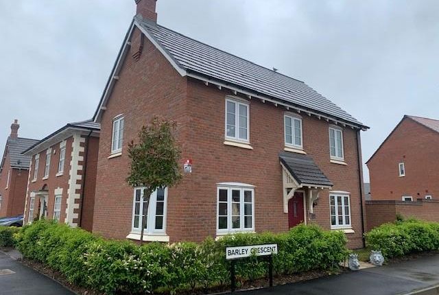 Thumbnail Detached house to rent in Barley Crescent, Tamworth